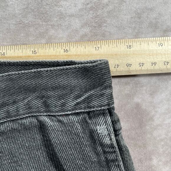 Vintage Rustler Dark Faded Black Denim Jeans - Picture 4 of 8